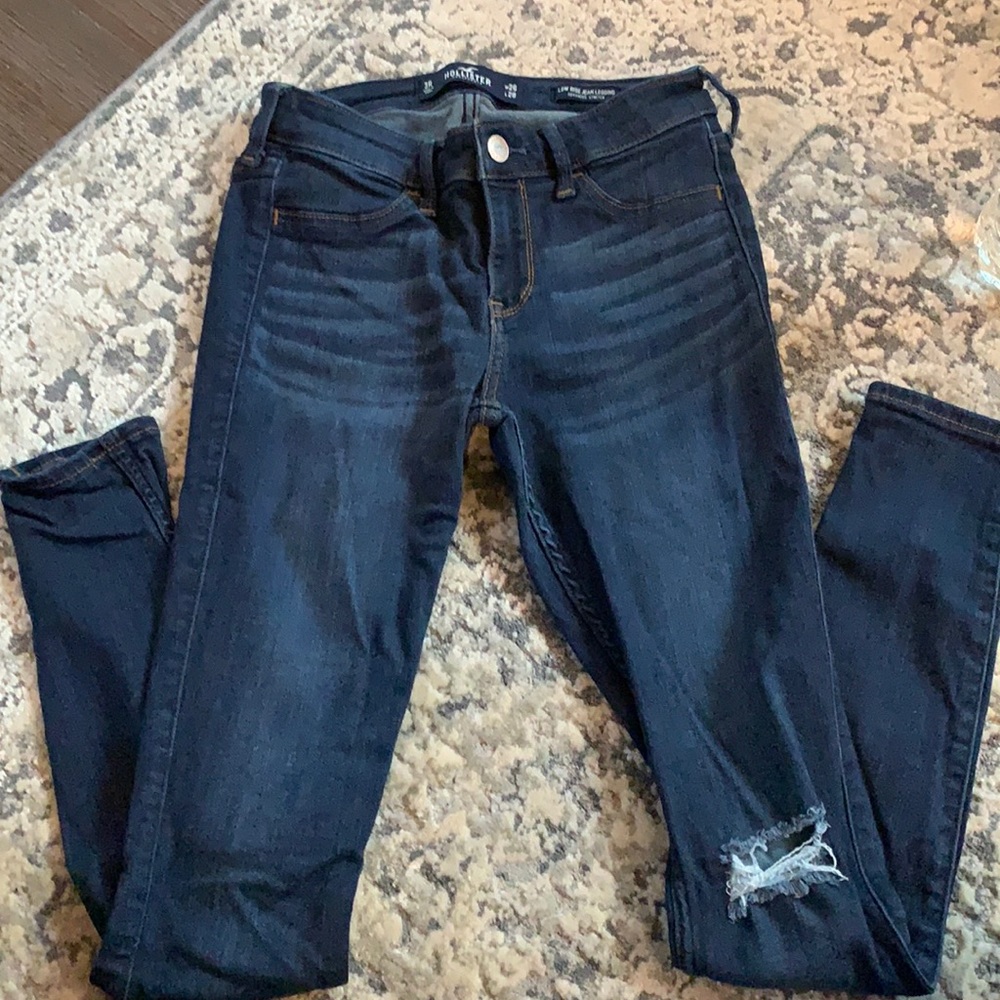 Hollister low rise jean legging